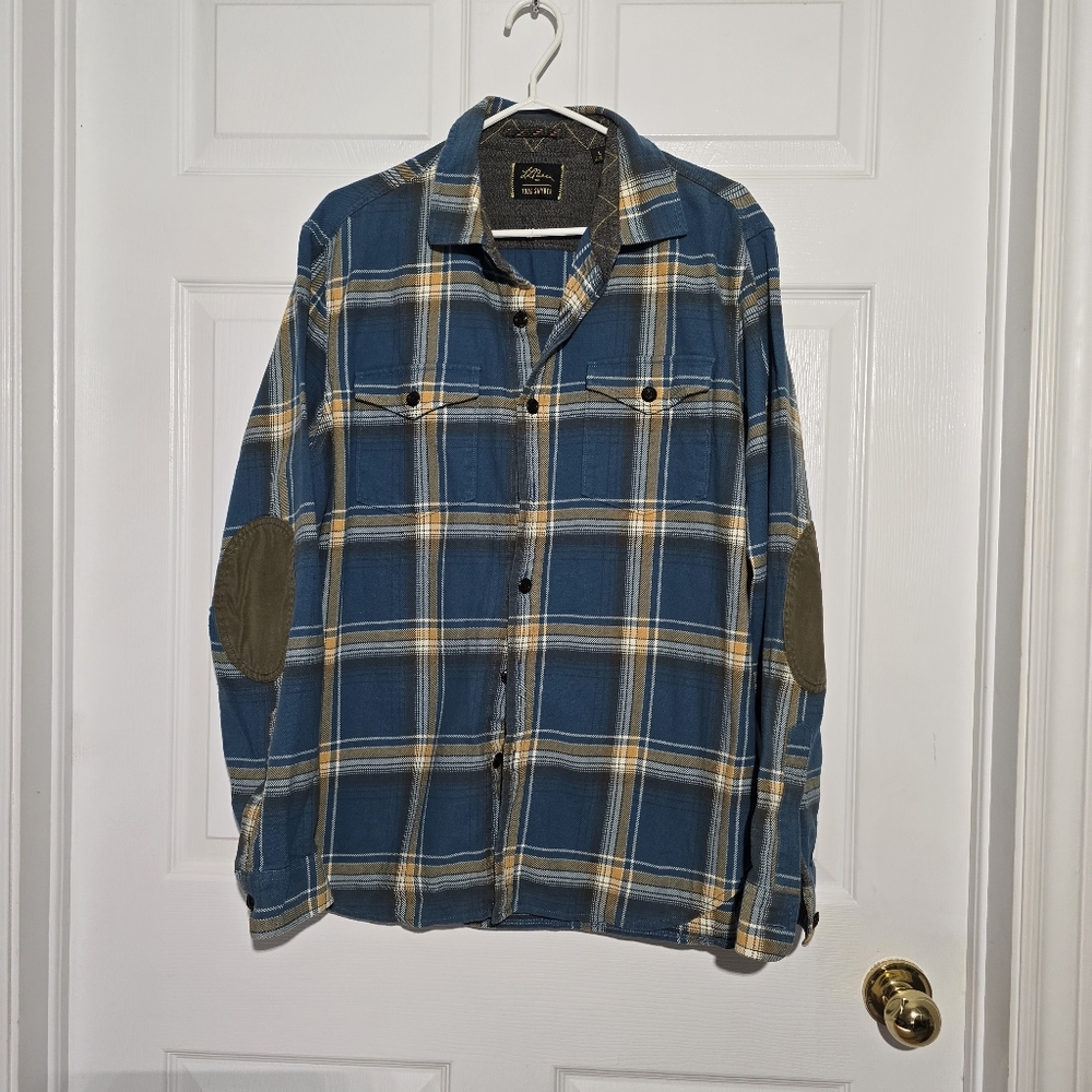 L.L.BEAN X TODD SNYDER plaid Work Shirt